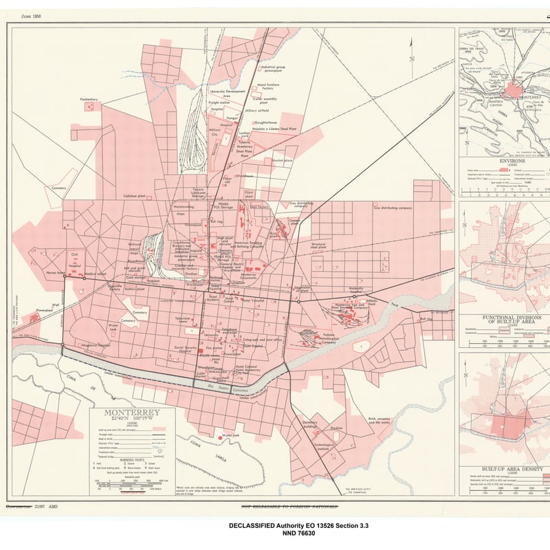 Plano de Monterrey de la CIA de 1958